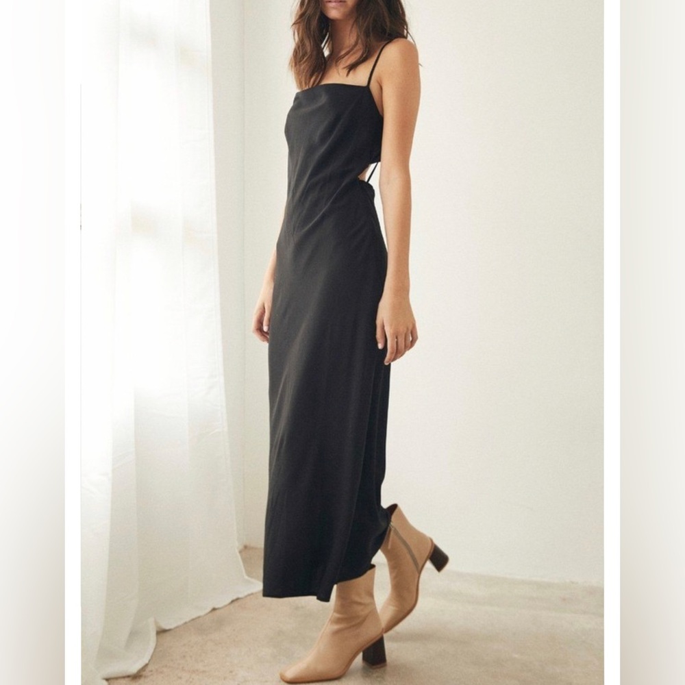 NWOT ALOHAS Cruising Black Dress size L